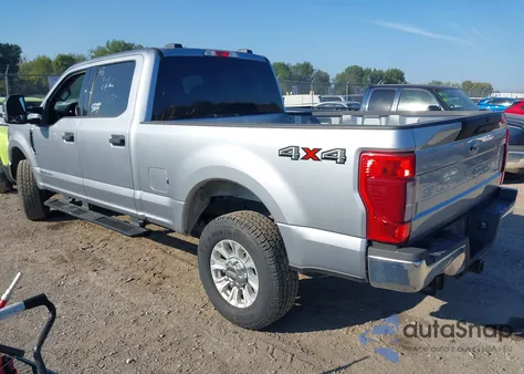 2022 Ford F-250 Xlt из США, поврежденный, VIN 1FT7W2BTXNEG27475